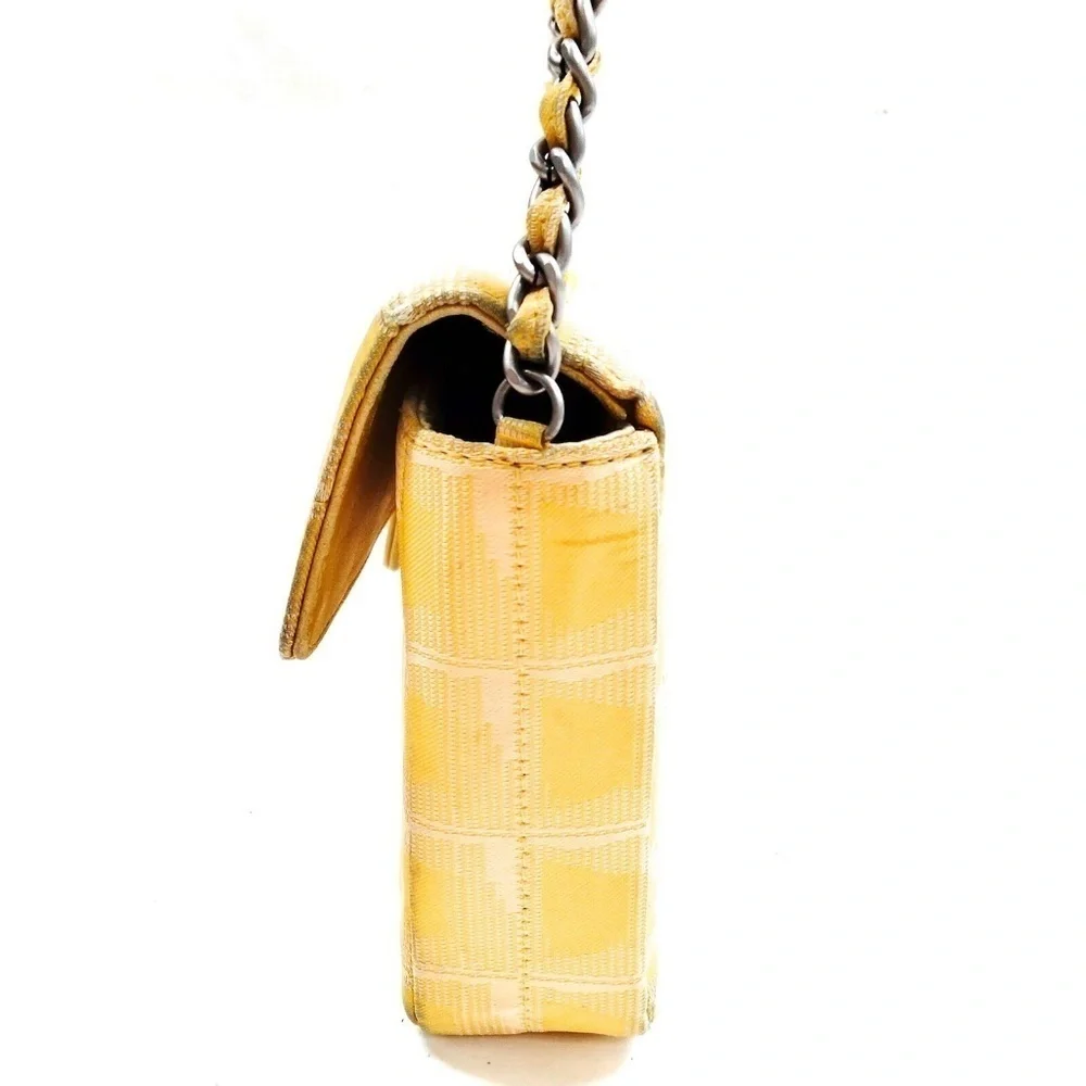 Chanel Travel Line Yellow Nylon